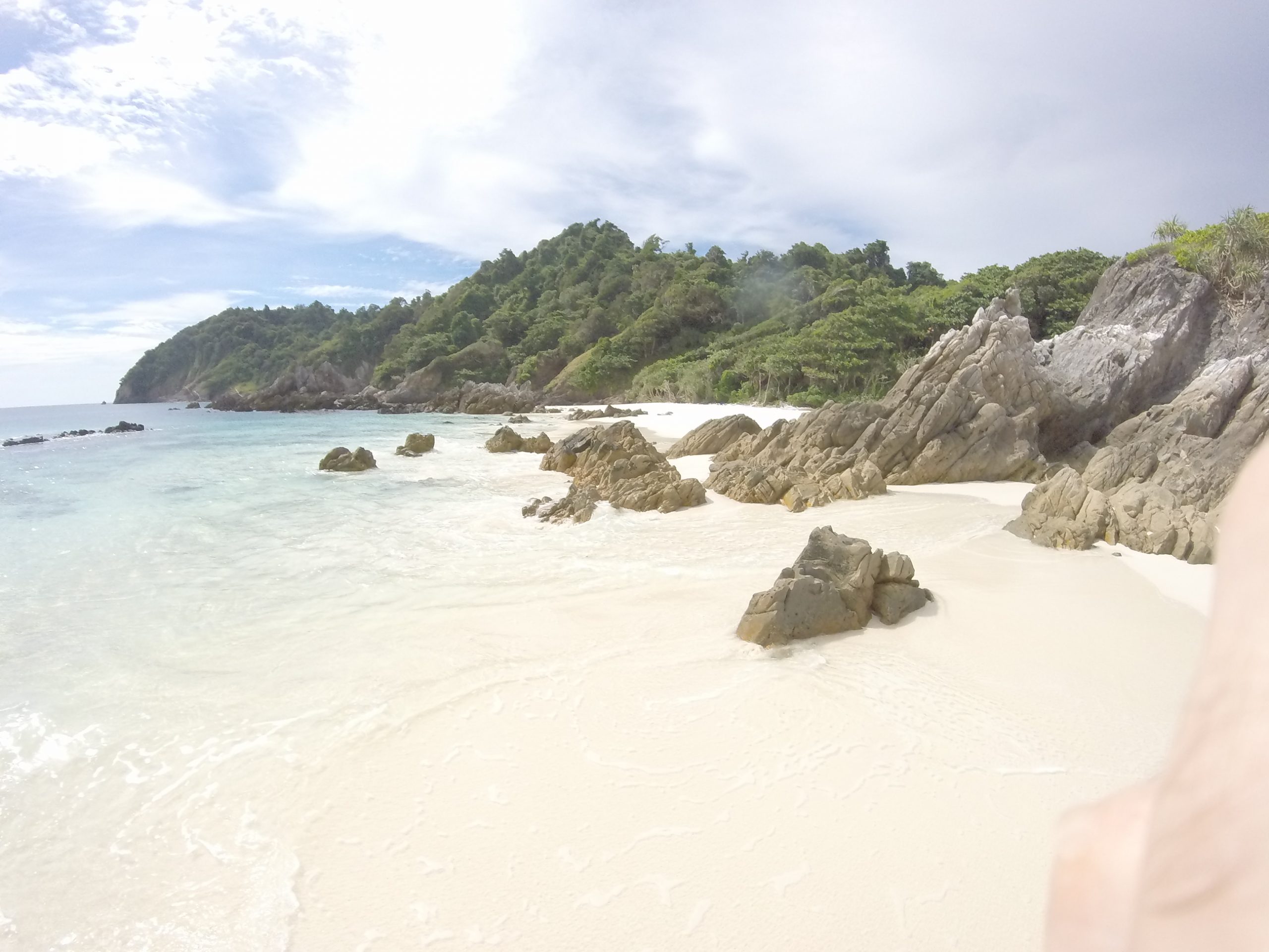Beach in Mergui Archipelago