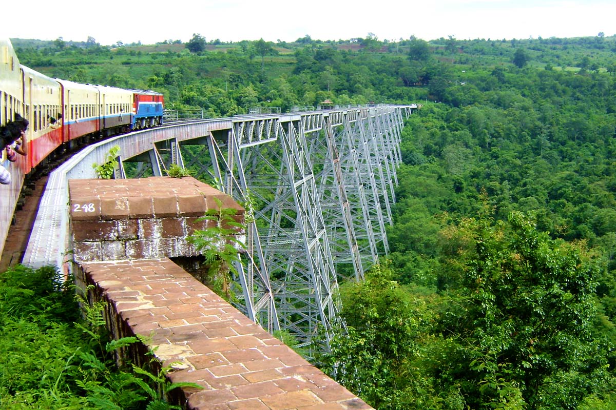 Death Railway in Myanmar2